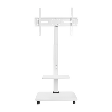 Waryong 相容三星LG 32~75吋移動式電視架 白色, 1個, WYM003