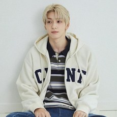 커버낫 남녀공용 웜온 CVNT 플리스 후드집업