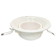 10W LED 崁燈 50K 暖白光 崁孔150mm 節能省電 長壽耐用 適用於各種室內空間, 1個