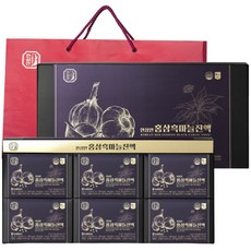 HANSAMIN 紅參黑蒜提取飲+購物袋, 60ml, 30入