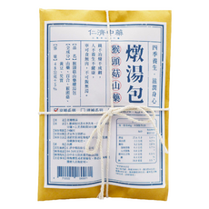 仁濟中藥 猴頭菇山藥燉湯包, 48g, 1包