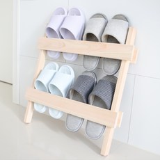 Tree Store Cypress 室內鞋架 2 階段, 自然原木色, 1個