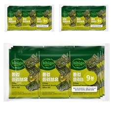 비비고 올리브 돌김, 27개, 4g