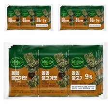 비비고 불고기 돌김, 27개, 4g