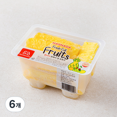 만나다 파인애플, 600g, 6개