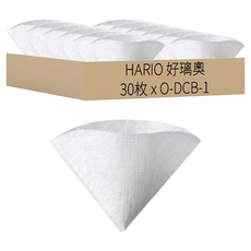 HARIO 好璃奧 戶外用咖啡濾袋 V60, 1組, 30枚