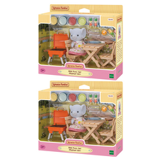 EPOCH Sylvanian Families 森林家族 大象BBQ露營遊戲組 5640, 2個