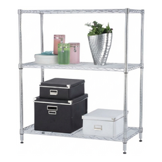 KI WISH 居家生活 輕型三層架 銀色 DIY免工具輕鬆裝, 三層