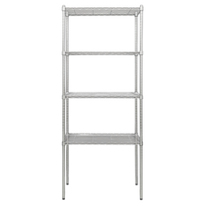 dayneeds 日需百備 輕型四層電鍍波浪架 1個, 電鍍, 4層