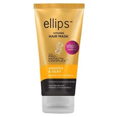 ellips 意立詩 沙龍級角蛋白護髮膜 豐盈水潤黃甜花, 120g, 1條