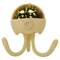 Kinyo 小章魚百變投影燈 LED-6545, 章魚 米黃色