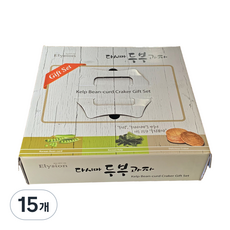 昆布豆腐餅乾禮盒, 160g, 15個