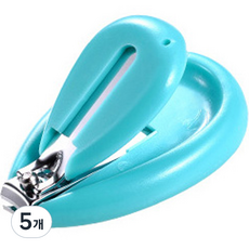 The Living 嬰幼兒專用指甲剪, 5個, 藍色