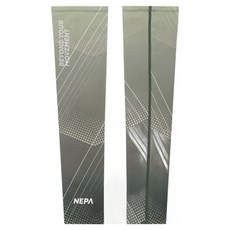 NEPA ICE COLD 涼感圖案袖套 2入, GREEN