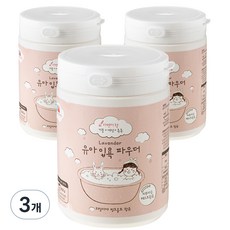 비지엔젤 유아 입욕파우더 라벤더, 500g, 3개