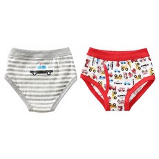 Bebehome 兒童純棉透氣親膚三角內褲2件組