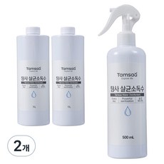 Tamsaa 除臭清淨噴霧 500ml+補充瓶 1L, 2個
