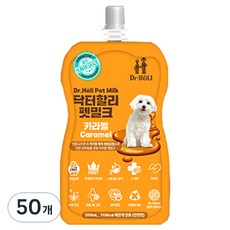 닥터할리 반려동물 펫밀크, 200ml, 카라멜맛