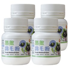 ParkCat 貓樂園 天然雙纖排毛粉 鮮雞 70g, 4個, 1份, 消化+腸道健康