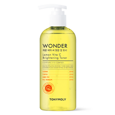 TONYMOLY Wonder檸檬維他命C亮白化妝水, 300ml, 1瓶