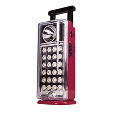 MAX STAR 太星電工 夜巡俠 彩色LED充電式照明燈, 1個, 紅色