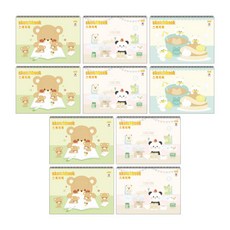 PENPIA 印花素描本 10入 隨機出貨, 18張