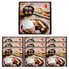 金達萊農產 白熟肉片材料, 20g, 10個