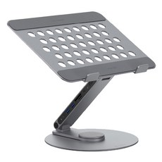 ADAM elements 亞果元素 CASA USB-C 八合一鋁合金旋轉摺疊支架集線器, 1個