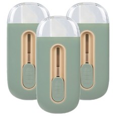 델리 포켓 세라믹 안전컷터 TD262, 그린, 3개