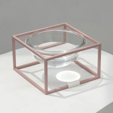 STUDIO ALIVE 寵物月光餐具1 L11, 1個, 粉色的