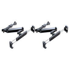 Mcdodo 麥多多 車用頭枕手機平板支架, 黑色, 2個