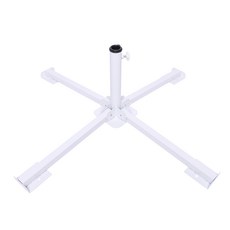 코멧 아웃도어 파라솔 4각 받침대, 화이트