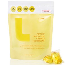 L MOT 完美全效合一洗衣膠囊, 30入, 1個