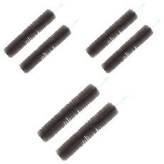 모던모어 휘어지는 청소 틈새브러쉬, 블랙, 6개