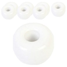 LIVING DUO 直立式陶瓷牙刷架, 白色, 8個