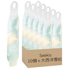 Seekis 蒸汽熱敷暖手腕貼 草本護腕貼 熱敷貼 大西洋雪松, 10個