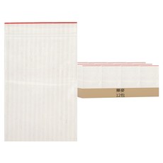 樂麥 夾鏈袋 3號 LDPE塑膠材質, 10 x 7cm, 12包, 1組