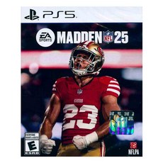 PlayStation 5 Madden NFL 25 勁爆美式足球 25 英文美版, 單一商品