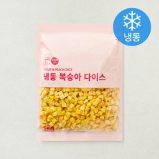 복숭아 다이스 (냉동), 1개, 1kg