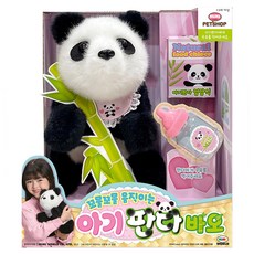 MIMI PETSHOP 互動萌寵 熊貓Q寶 Set, 1盒, 280mm