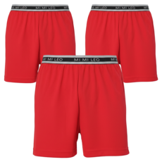 MI MI LEO 彈力織帶透氣舒適內褲 3件組