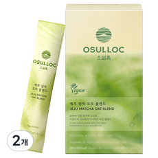 오설록 제주 말차 오트 블렌드, 2개, 10개입, 20g