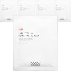 coopy PDRN 鮭魚真皮臉部面膜 23ml, 5個, 1入