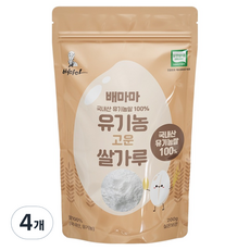 Baemama 米糊粉, 200g, 細米粉, 4個