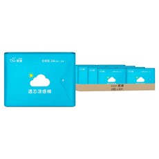 icon 愛康 透芯涼感棉 日用衛生棉 護翼型, 24cm, 8片, 8包