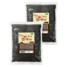 복이네먹거리 고소한 검은깨가루, 1kg, 2개