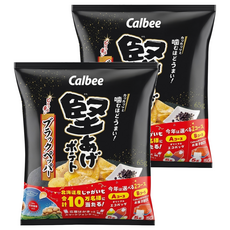 Calbee 卡樂比 Kataage Potato 堅脆洋芋片 黑胡椒風味, 65g, 2包