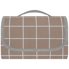 便攜式風格野餐墊 防水墊 大型, 米色