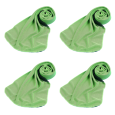 Bacogel 涼感快乾運動毛巾 80 x 30 cm, 綠色, 4個