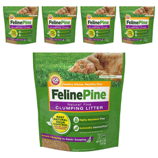 ARM&HAMMER FelinePine 凝結型天然高效吸水松木貓砂, 3.62kg, 5包